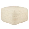 Merritt Pouf - Antique White