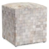 Layton Hair On Hide Ottoman