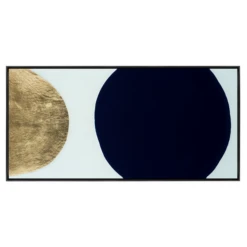 Gold And Indigo Orb - Small -Art Exhibition Shop webimage 630258980 SIL