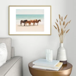 Summer Beach Horses -Art Exhibition Shop webimage 630336232 RV