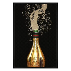 Italian Champagne - Embellished Canvas -Art Exhibition Shop webimage 630472351 630433991 SIL
