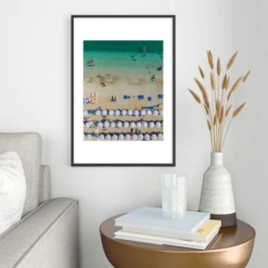 Blue And White Umbrellas -Art Exhibition Shop webimage 630608808 RV