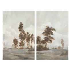 Quaint Trees - Set Of 2 -Art Exhibition Shop webimage 630684768 GRP SIL